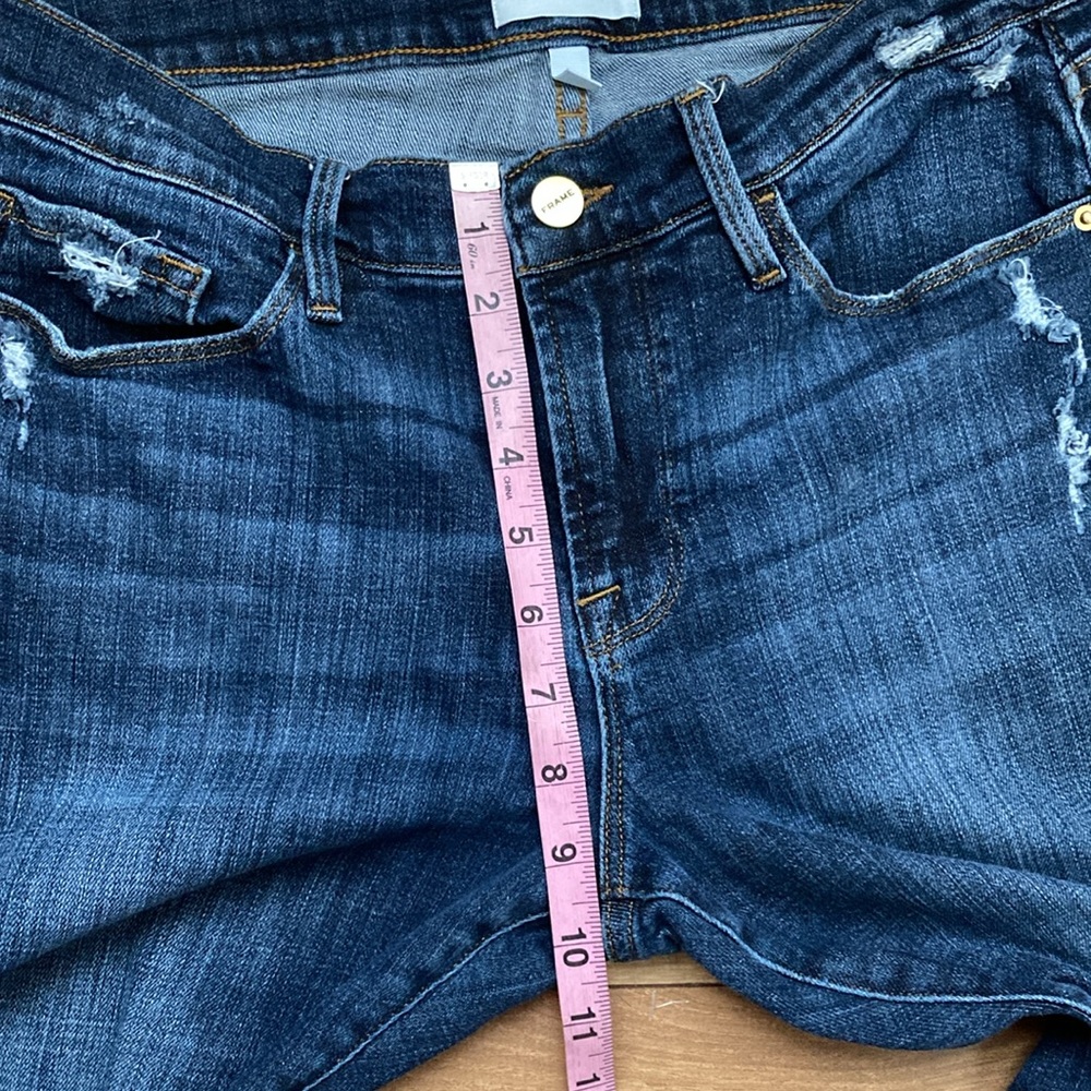 FRAME Le Garçon Crop Jeans - Picture 10 of 13